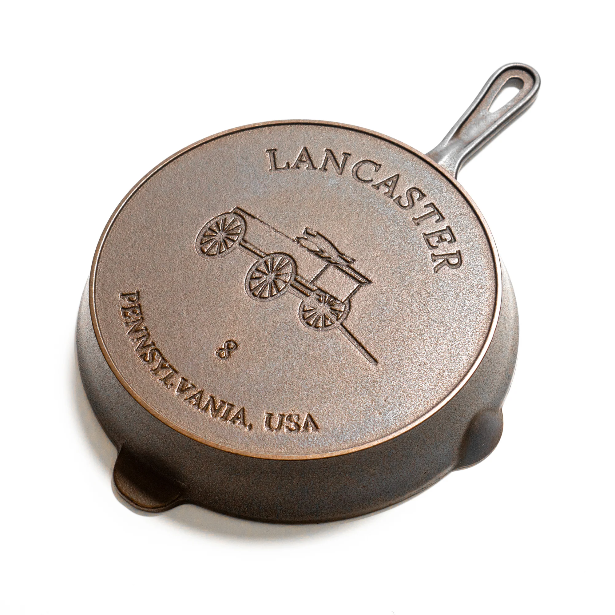 Lancaster No. 8 Cast Iron Skillet - Image 3