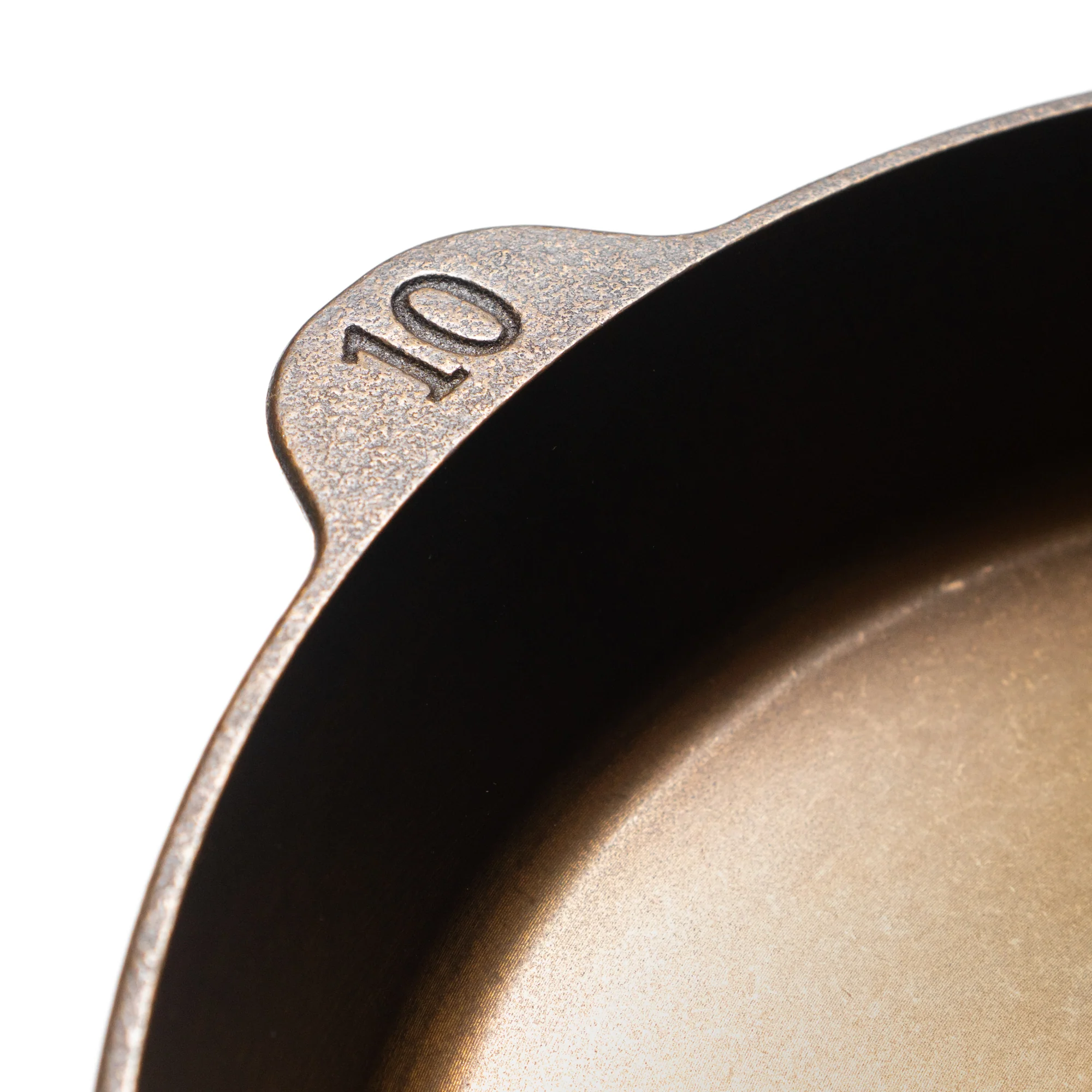 Lancaster No. 10 Cast Iron Skillet - Image 4
