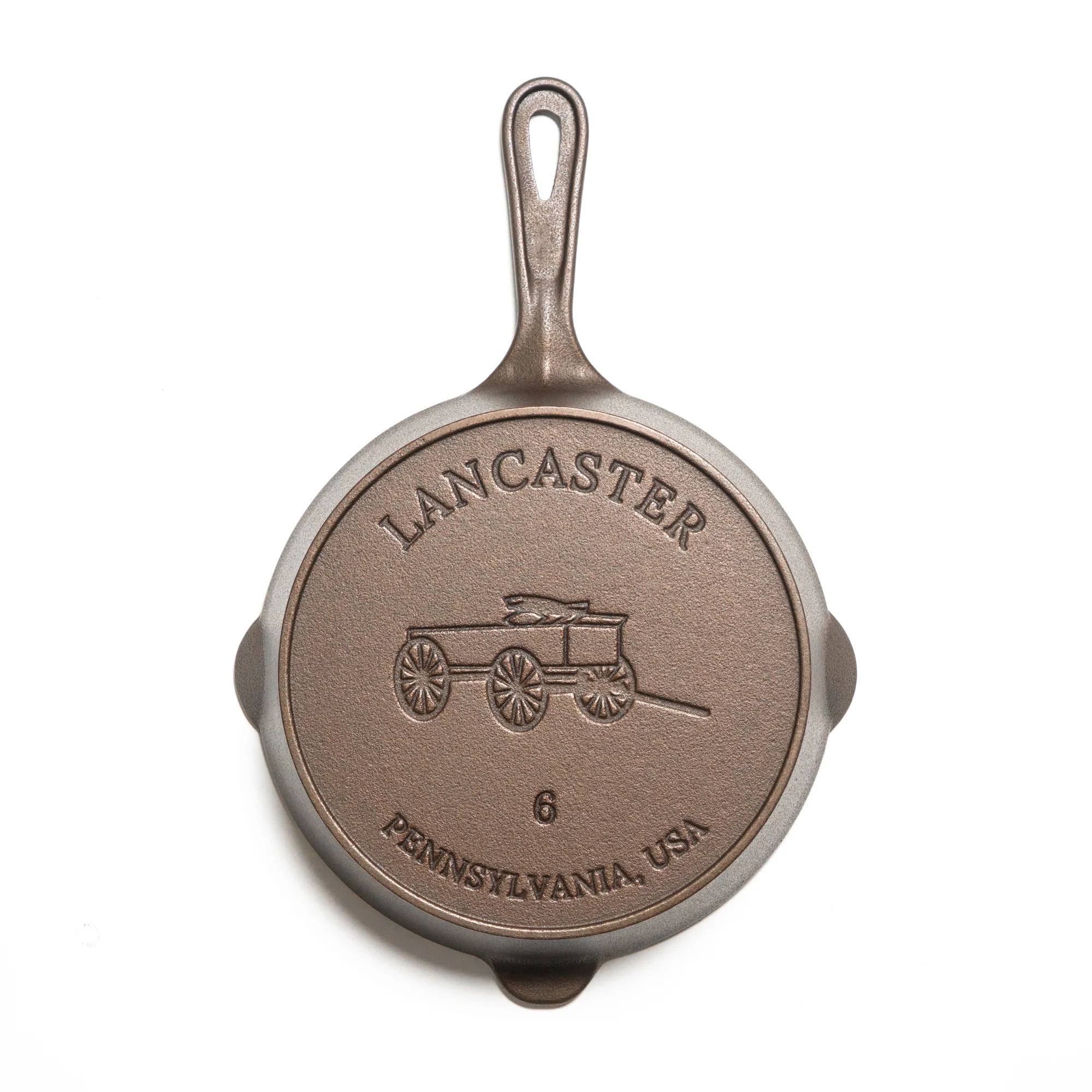Lancaster No. 6 Cast Iron Skillet - Image 4