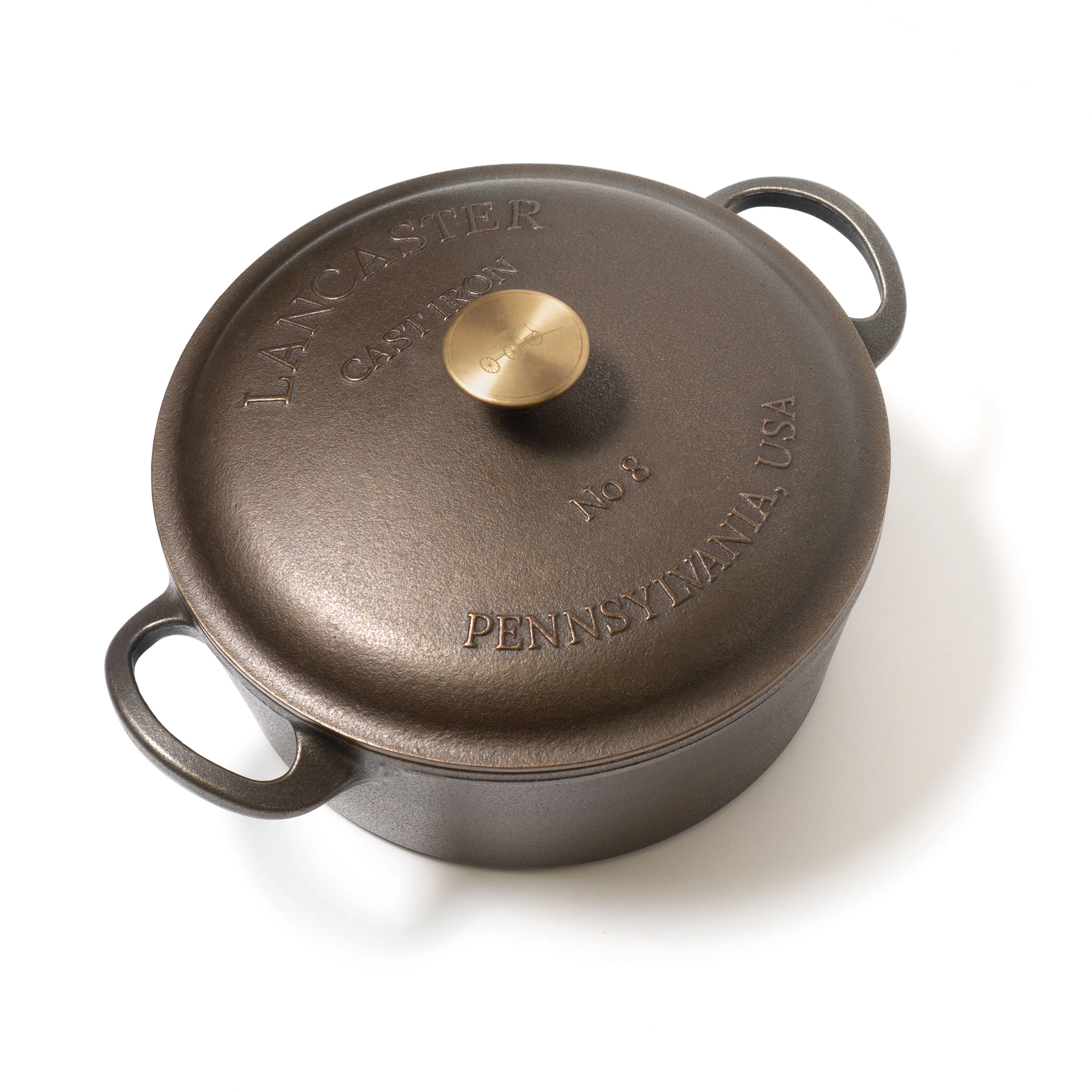 Lancaster No. 8 Cast Iron Lid - Image 6