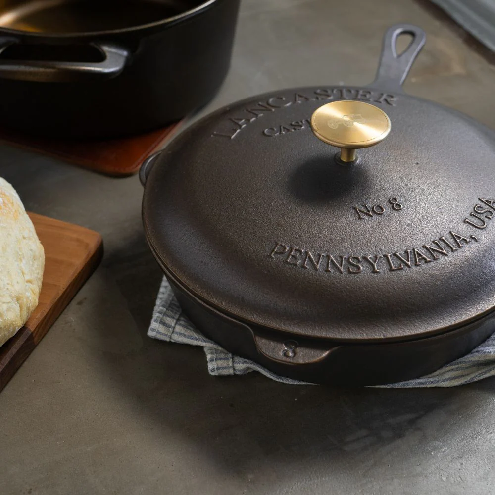 Lancaster No. 8 Combo: Skillet & Dutch Oven - Image 4