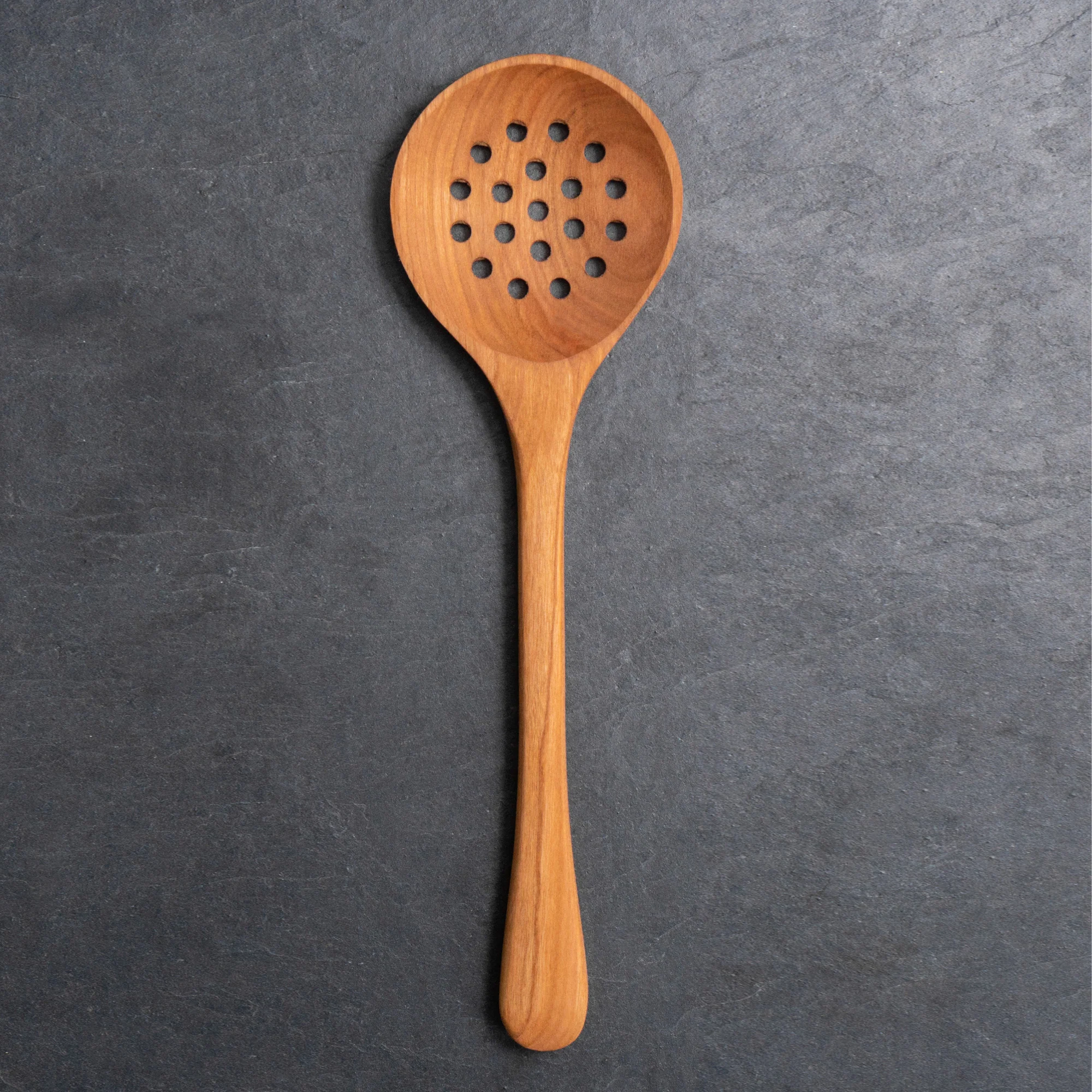 Wooden Strainer Spoon - Image 2
