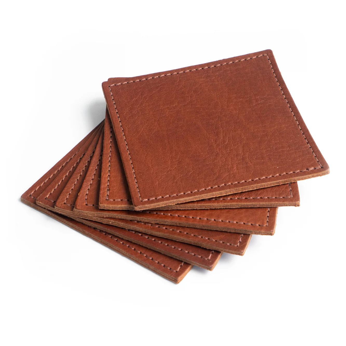 Premium Leather Coaster Set - Image 4